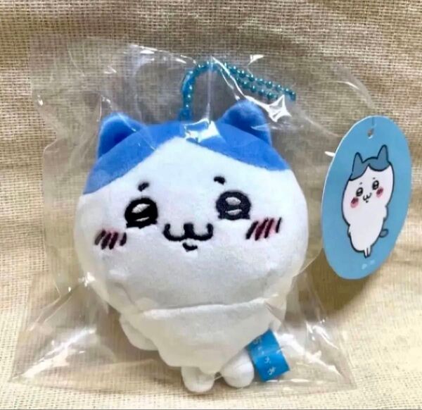 【新品タグ付き】ちいかわ ムン顔ハチワレマスコット ムンワレ ハチワレ