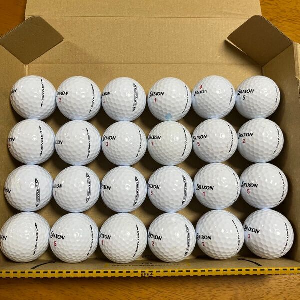 スリクソン DISTANCE 24球 ロストボール SRIXON ゴルフボール