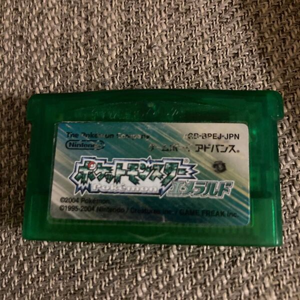 ポケットモンスター エメラルド GBA ソフト