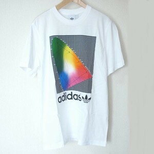 新品◆送料無料◆adidasoriginals 白デザインTシャツ(L)