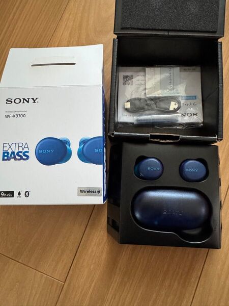 ソニー ワイヤレスイヤホン WF-XB700 SONY