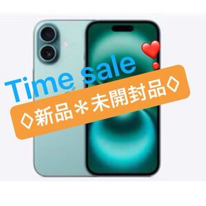 *iPhone16 128GB SIMフリー ティール