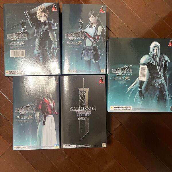 プレイアーツ改 ファイナルファンタジー7リメイク クライシスコア まとめ売り