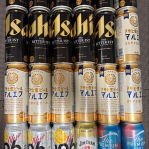 ザビタリスト アサヒ 生ビール マルエフ 無糖 -196 ダブルレモン ジムビームハイボール 香るエール 500ml 計24本