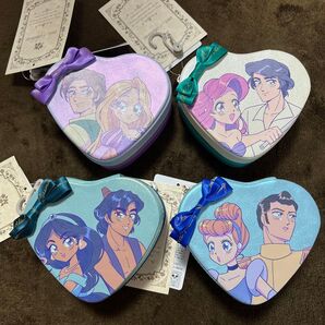 ディズニー しまむら ちはる コラボ ハートポーチ プリンセス