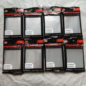 KMC カードバリアー パーフェクトサイズ 100枚入×8個【カードスリーブ】