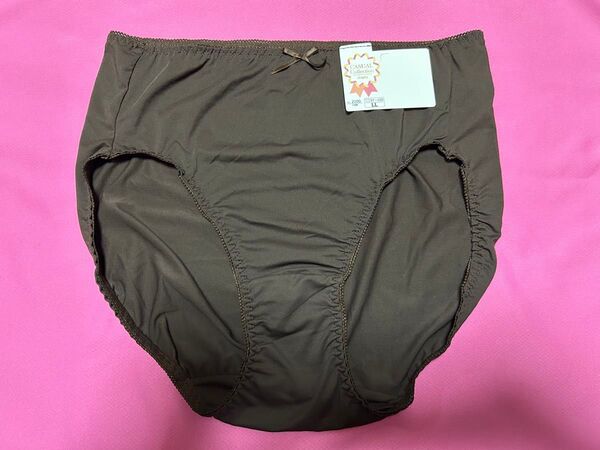 新品 未使用 伸縮性良い Casual Collection ショーツ LL ブラウン クーポン活用 同梱割引あり