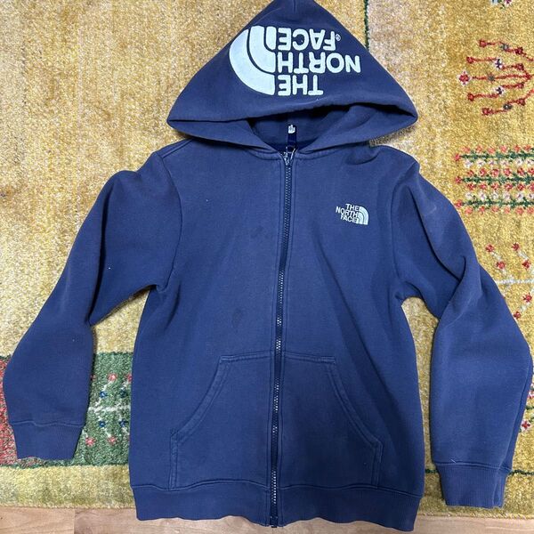 THE NORTH FACE ネイビー パーカー フーディー キッズ150