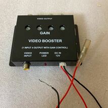 GAIN VIDEO BOOSTER ビデオブースター　動作未確認　ジャンク　送料無料_画像10