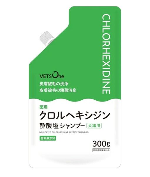 VETSOne クロルヘキシジンシャンプー 300g 犬猫用