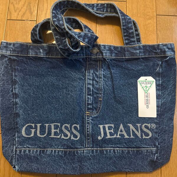 GUESS JEANS ゲス 展示会 限定 オリジナル デニム トートバッグ