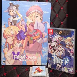 ニンテンドーSwitch ラビリビ Rabi-Ribi Platinum Edition【初回特典ピンバッジ付き】+TEVI