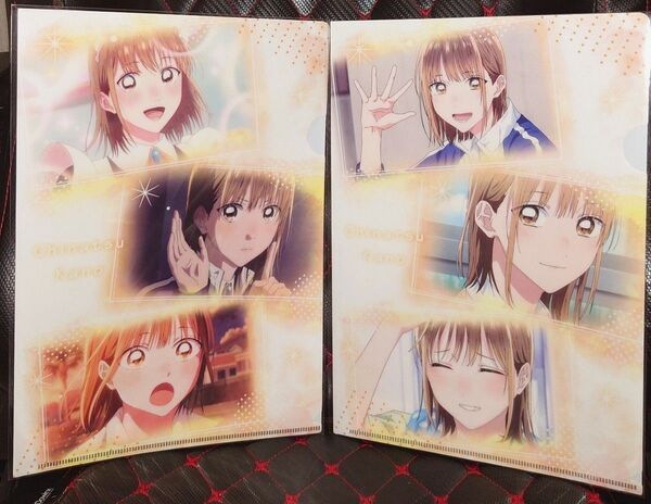 アオのハコ 鹿野千夏 A4クリアファイル2枚セット