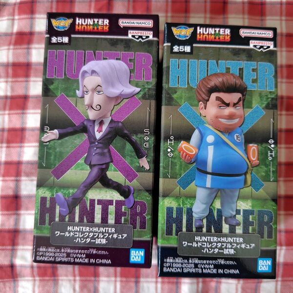 HUNTERXHUNTER ワールドコレクタブルフィギュア ハンターハンター ワーコレ サトツ トンパ ハンター試験
