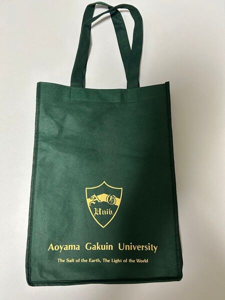 非売品 青山学院大学 トート エコバッグ 青学 Aoyama Gakuin 不織布