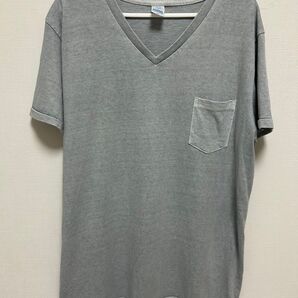 Velva sheen JOURNAL STANDARD Tシャツ 半袖Vネック ポケットTシャツ グレー