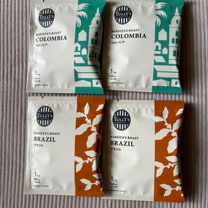 TULLY'S COFFEE BARISTA'S ROAST 4個セット