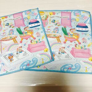 生誕90周年 未使用新品 ドラえもん タオルハンカチ2枚セット 藤子F不二雄90周年アニバーサリー 1