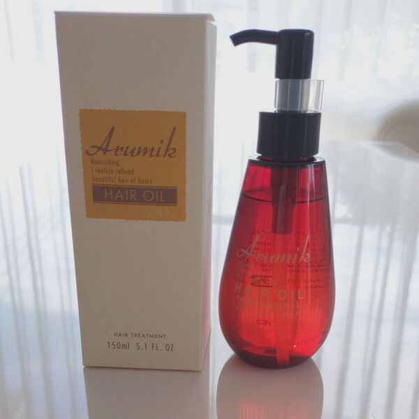 アルミック ヘアオイル プロフェッショナル 潤いとツヤ ピオニーの香り 150ml アルガンオイル 定価4620円