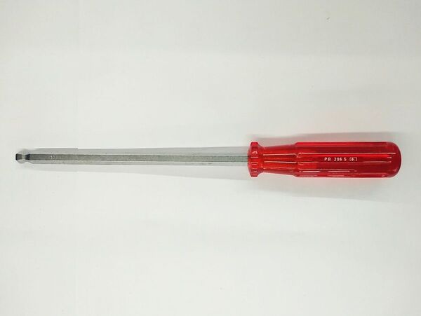 PB 206S-10mm ボールポイント六角棒ドライバー (旧タイプ・臭いあり)