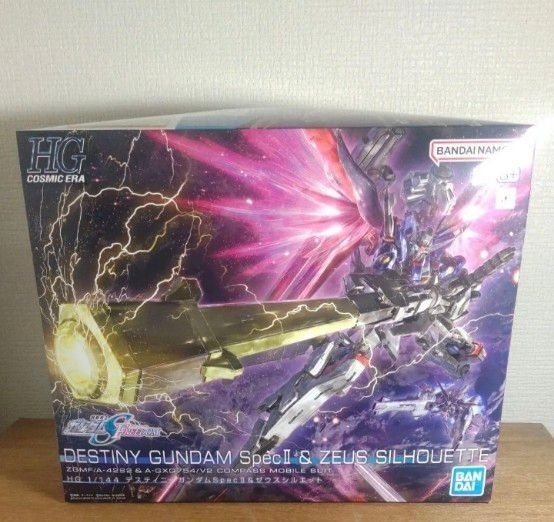 HG デスティニーガンダムSpecII&ゼウスシルエット 新品未使用未組立