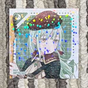 【アニメイト限定】バンドリ 店舗購入キャンペーン 特典 キラキラステッカー 若葉睦 モーティス 1点