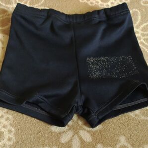 子供用 水着 海水パンツ 黒 110
