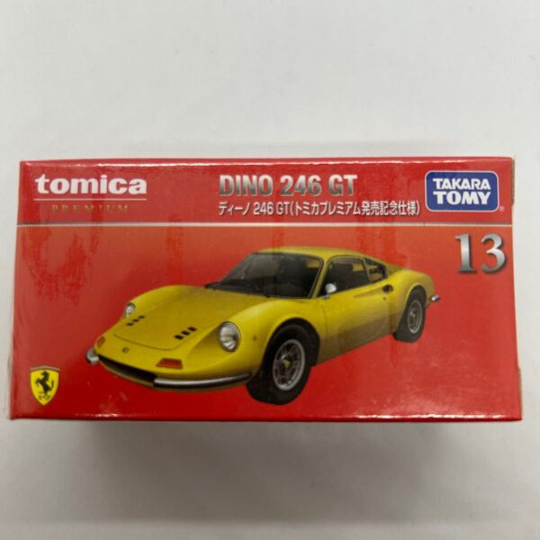 トミカプレミアム 13 ディーノ 246GT トミカプレミアム発売記念仕様 (1/61スケール トミカ 131854)