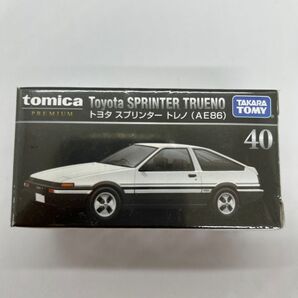 トミカプレミアム 40 トヨタ スプリンター トレノ (AE86) (1/60スケール トミカ 162070)