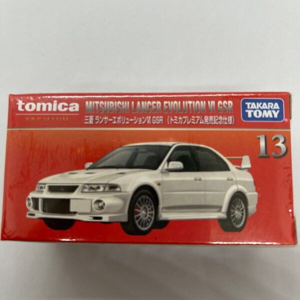 トミカプレミアム 13 三菱 ランサーエボリューションVI GSR (トミカプレミアム発売記念仕様)