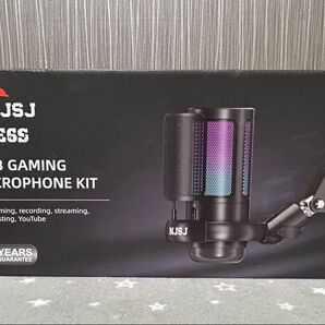 NJSJ USBゲーミングマイクロフォンキット RGB 新品