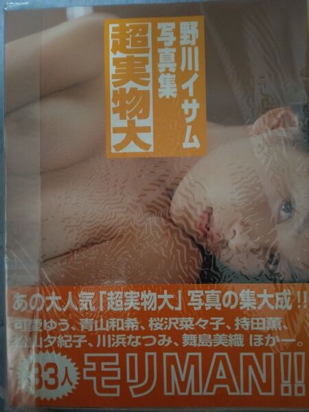 野川イサム 写真集 超実物大 33人の美女 帯付き