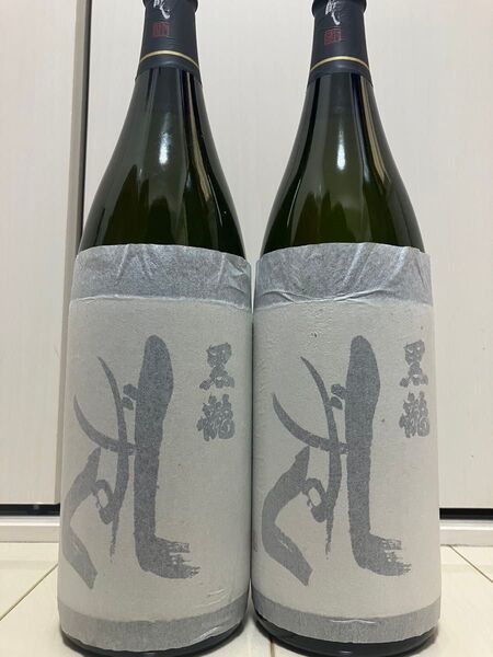 最新 黒龍 大吟醸 しずく 1800ml 2本