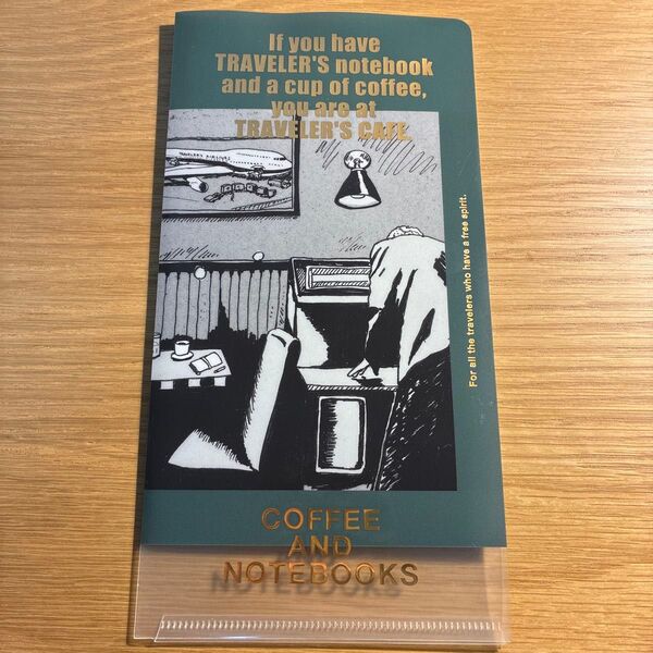トラベラーズファクトリー トラベラーズノート レギュラーサイズ クリアファイル 2023 COFFEE AND NOTEBOOKS
