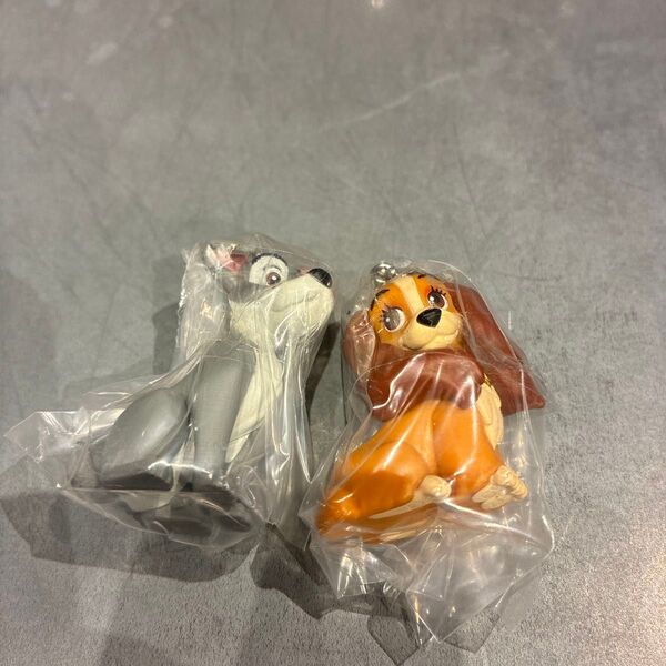ディズニーキャラクター DOG スイングマスコット レディ&トランプ セット