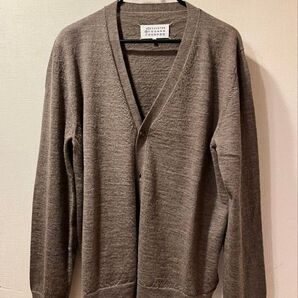 メゾンマルジェラ カーディガン 新品未使用 Mサイズ ウォルナット Maison Margiela ニット セーター M