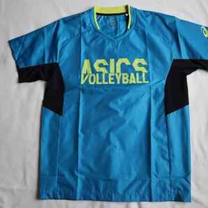 【新品】 アシックス ASICS バレーボール 半袖Tシャツ ウオームアップショートスリーブトップ XWW627 ユニLの画像1