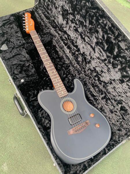 値下げ!フェンダー Acoustasonic Standard Telecaster黒 Fender