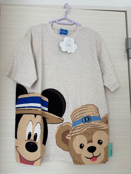 ディズニー スプリングヴォヤッジ 完売 激レア ダッフィー ミッキー Tシャツ 半袖 M TDS20周年 TDL 男女兼用