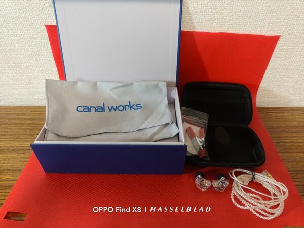カナルワークス CW-U12aEX +別売り4.4mmバランスケーブル canal works ユニバーサルイヤーモニター