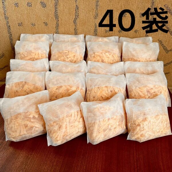 F2 削りたてをお届けします【40袋】国産 ヒノキチップ ひのきおがくず 檜チップ おがくず