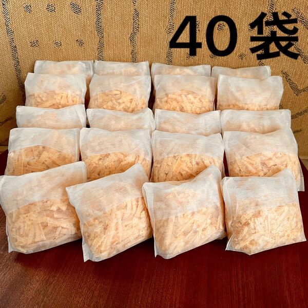 F7 削りたてをお届けします【40袋】国産 ヒノキチップ ひのきおがくず おがくず