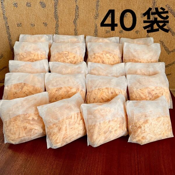F4 削りたてをお届けします【40袋】国産 ヒノキチップ ひのきおがくず おがくず