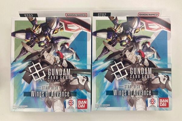 ガンダムカード スタートデッキ ウイングスオブアドバンス ボーナスパックなし