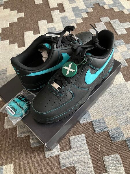 Nike Air Force 1 low un tiffany black 27.5cm