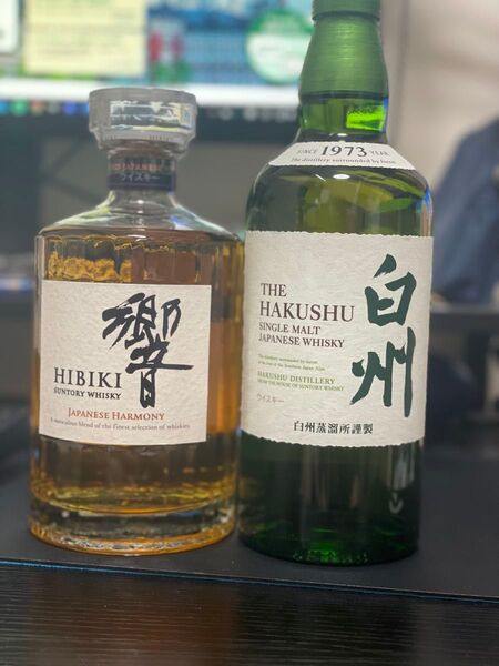 【2本セット】響ジャパニーズハーモニー+白州NV サントリー 白州 ウイスキー SUNTORY 響 シングルモルト