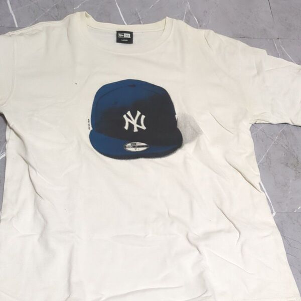 ニューエラ Tシャツ 長袖 NEW ERA クルーネック ロンT NY LA MLB ニューヨーク ヤンキース 別注
