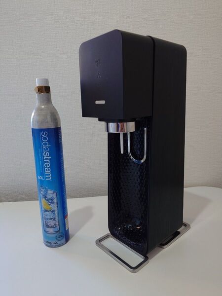 sodastream ソーダストリーム SOURCE DELAX(METAL MODEL) ブラック 炭酸水メーカー