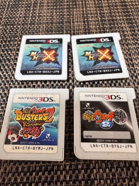3DS ソフト 妖怪ウォッチ、モンハン