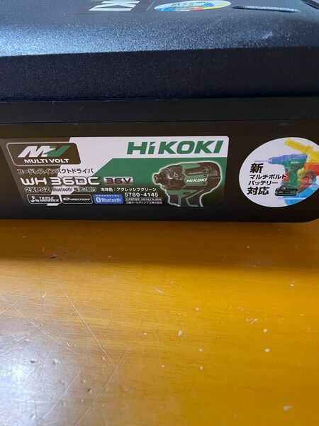 HiKOKI コードレスインパクトドライバ WH36DC 36V グリーン系